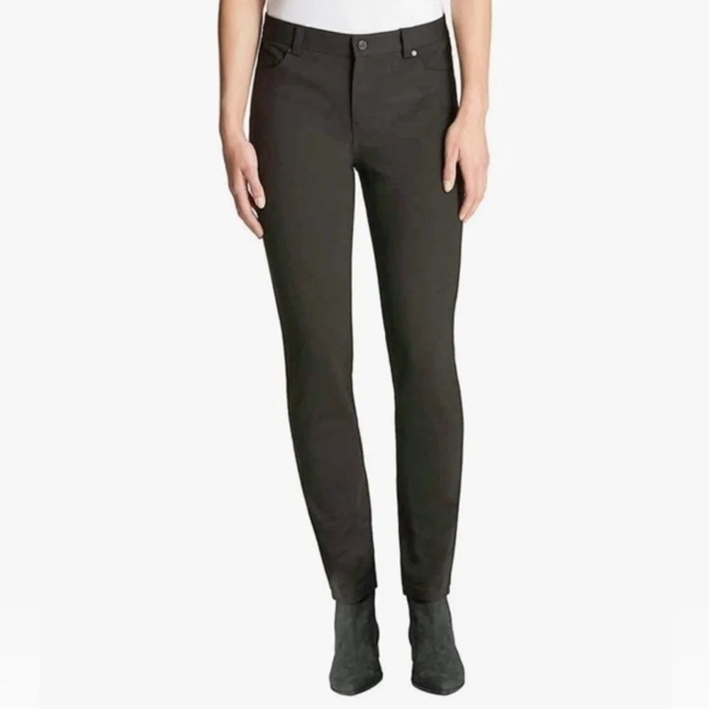 New Andrew Marc Ladies' 5-Pocket Pant Charcoal Size 14 NWT